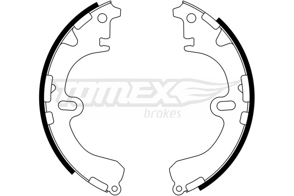 TOMEX Brakes Bremsbackensatz
